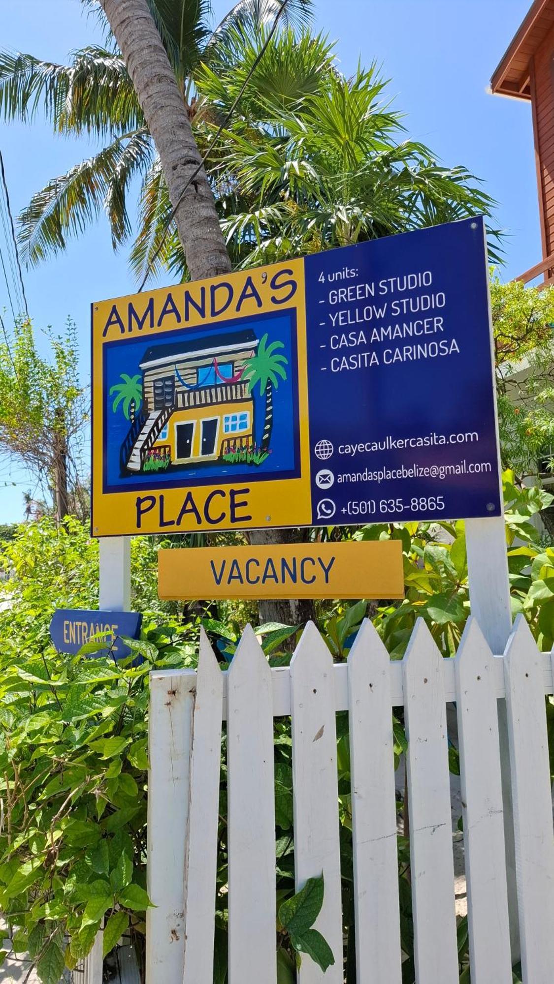 Villa Casa Amancer - sea view, pool&tropical garden Cayo Caulker Exterior foto