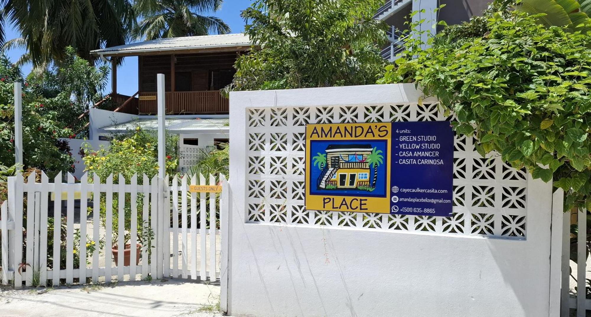 Villa Casa Amancer - sea view, pool&tropical garden Cayo Caulker Exterior foto