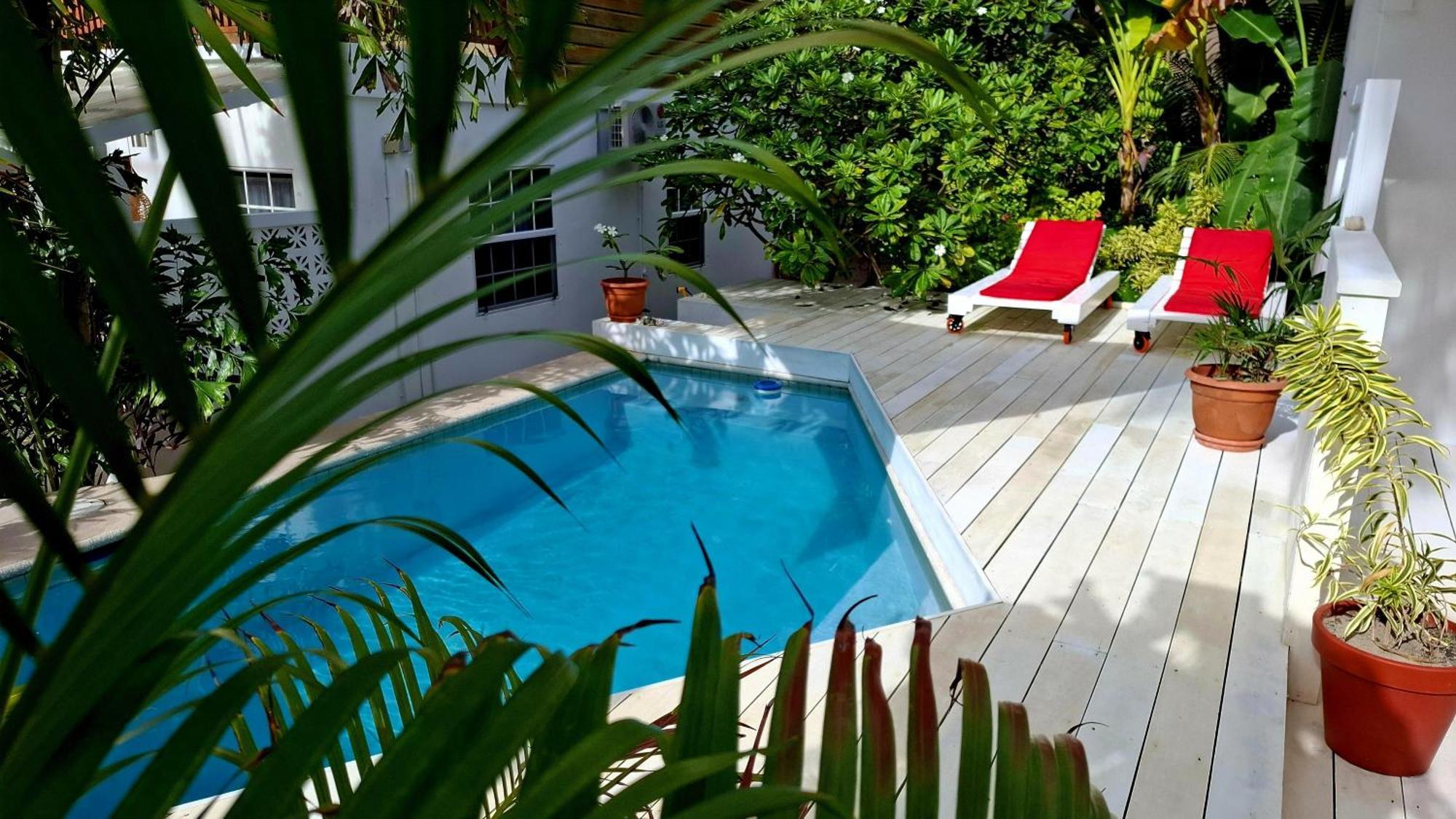 Villa Casa Amancer - sea view, pool&tropical garden Cayo Caulker Exterior foto