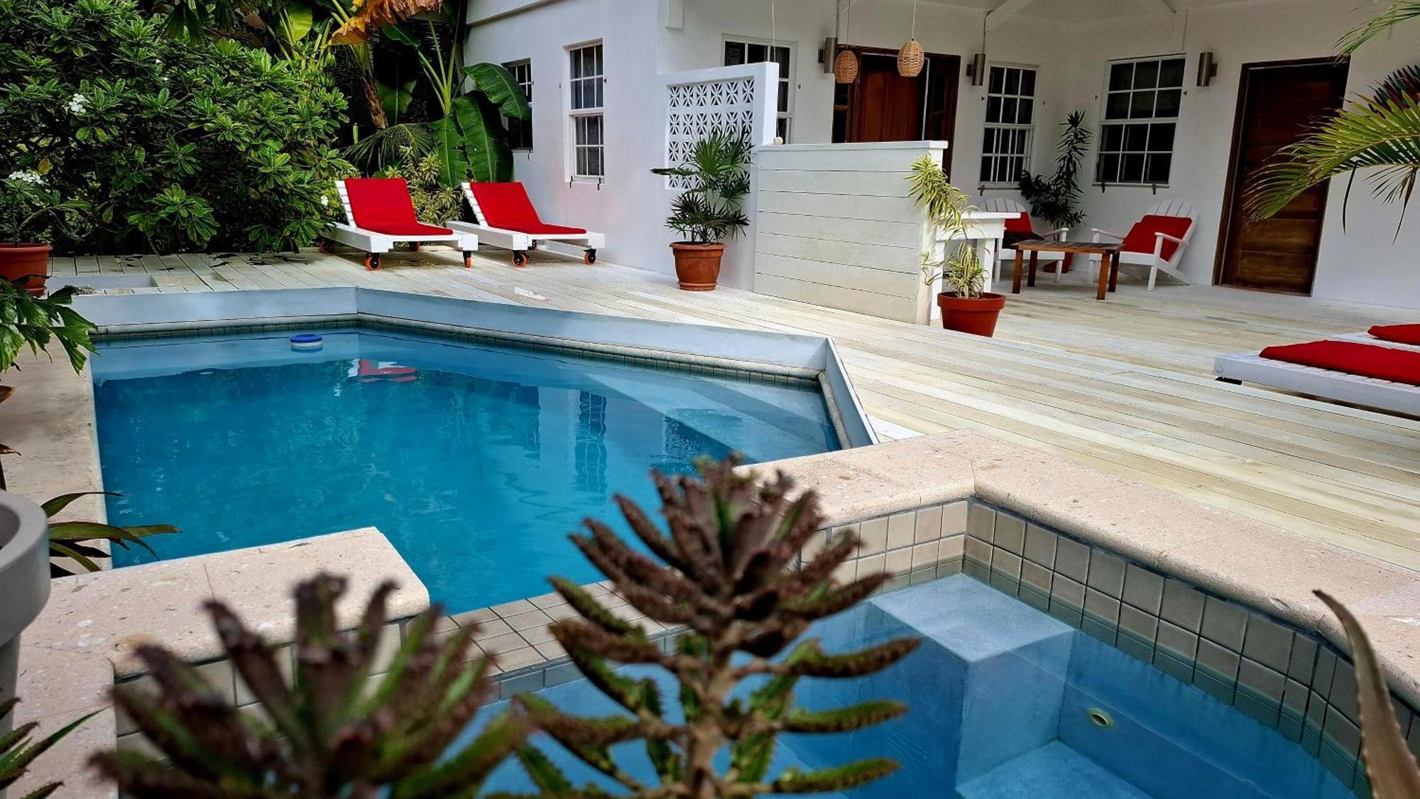 Villa Casa Amancer - sea view, pool&tropical garden Cayo Caulker Exterior foto