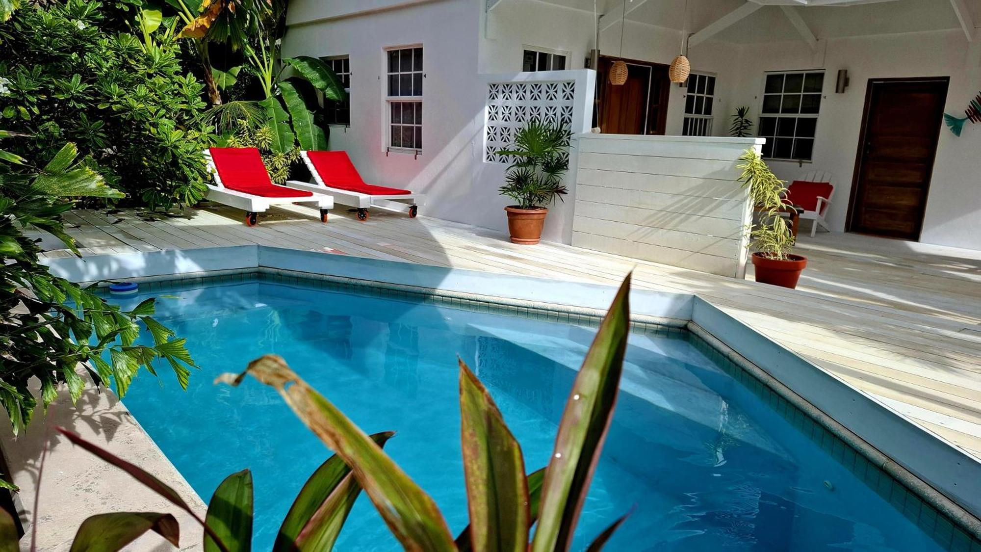 Villa Casa Amancer - sea view, pool&tropical garden Cayo Caulker Exterior foto
