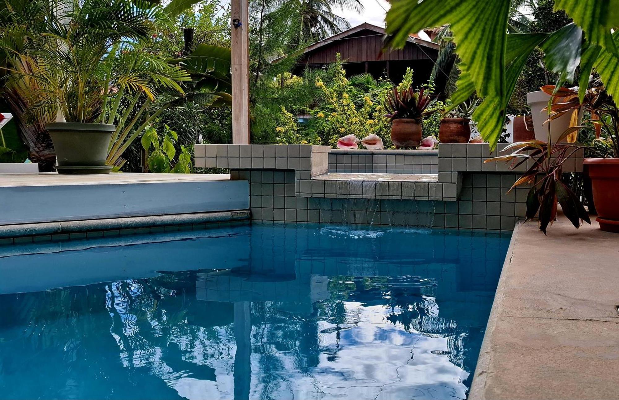 Villa Casa Amancer - sea view, pool&tropical garden Cayo Caulker Exterior foto